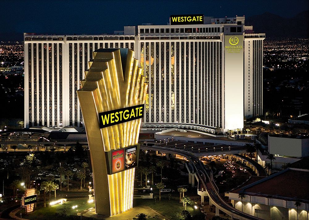 Westgate Las Vegas Resort & Casino Exterior At Night