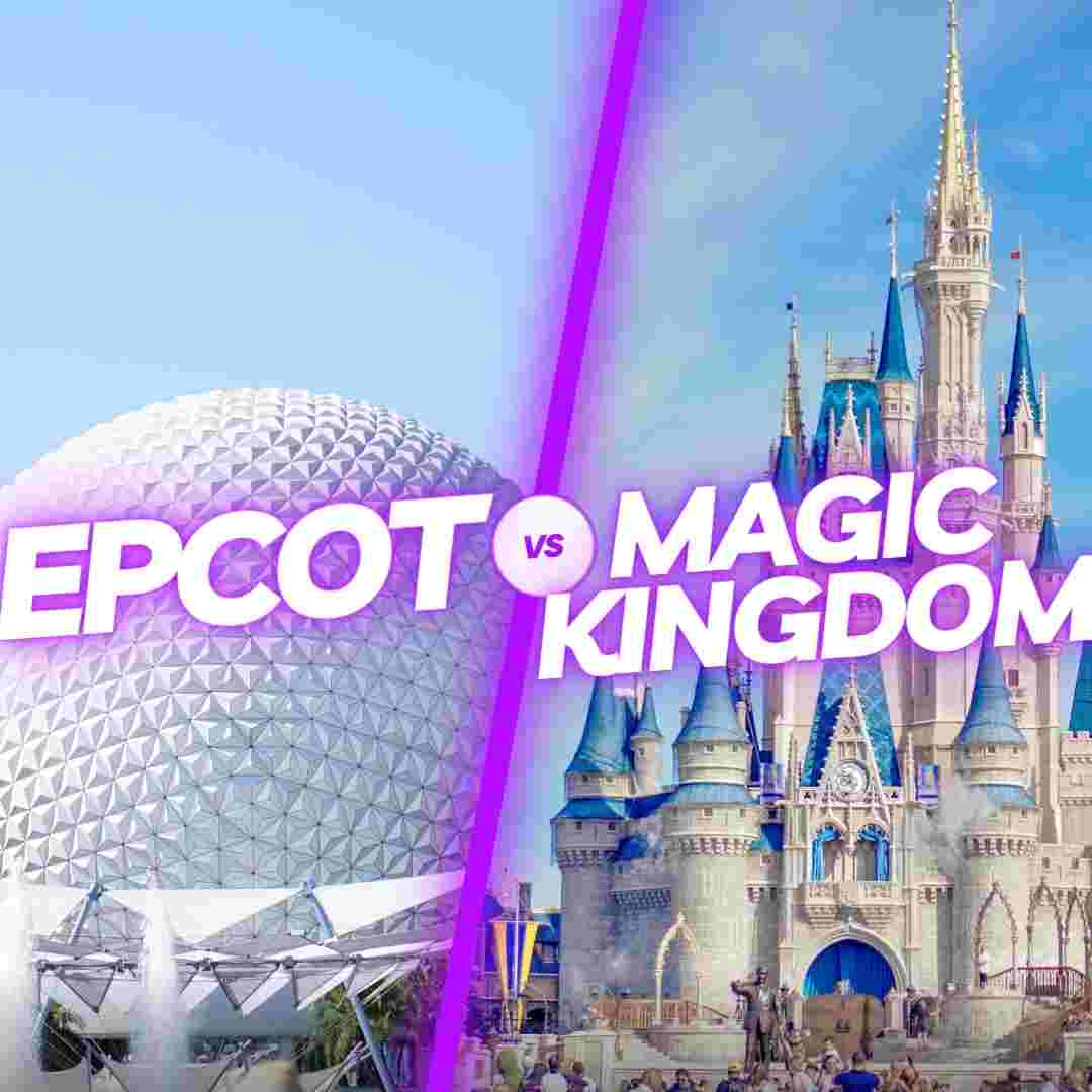 Epcot vs magic kingdom comparison