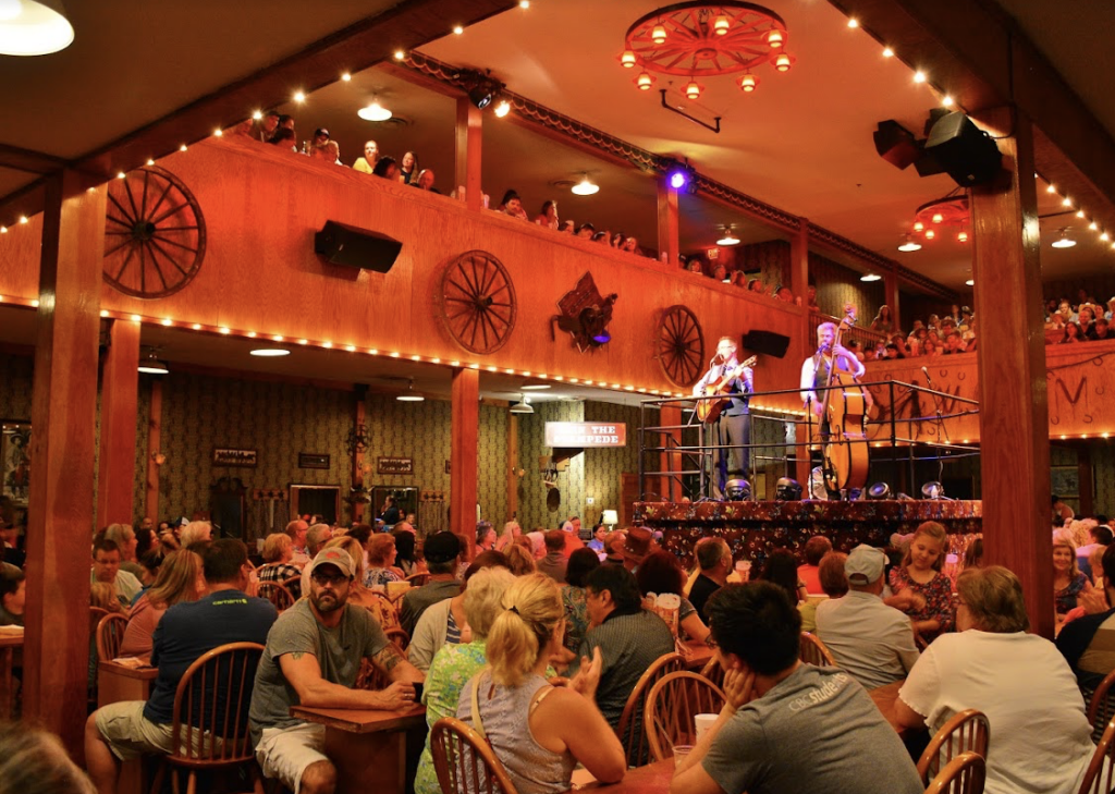 Dolly Parton's stampede in pigeon forge restaurant with audience