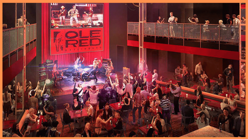 ole red stage and restaurant