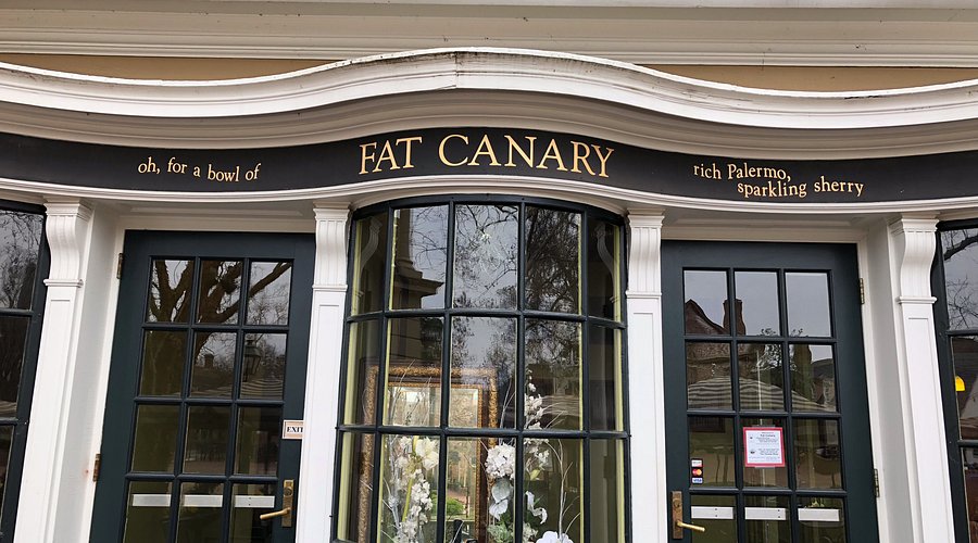 entrance of the fat canary