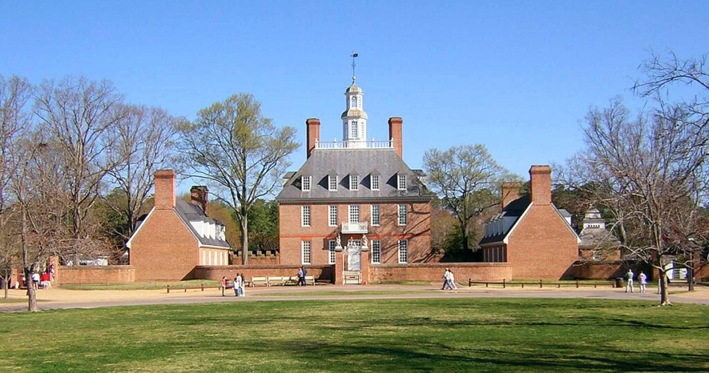 exterior view of governers palace